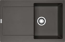 Franke Maris Fragranite 611 S Ένθετος Νεροχύτης από Συνθετικό Γρανίτη Μ78xΠ50cm Slate Grey