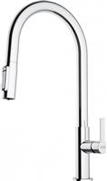 Franke Maris Slim Filtration Μπαταρία Κουζίνας Πάγκου Ντους Chrome
