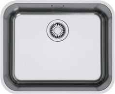 Franke Smart Bowl SRX 110-50 Υποκαθήμενος Νεροχύτης Inox Brushed Μ54.1xΠ44.1cm Ασημί