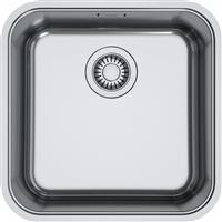 Franke Smart Bowl SRX 210-40 Υποκαθήμενος Νεροχύτης Inox Brushed Μ44.1xΠ44.1cm Ασημί