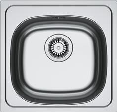 Franke Spark SKL 610-37/44 Ένθετος Νεροχύτης Inox Μ45.5xΠ43.5cm