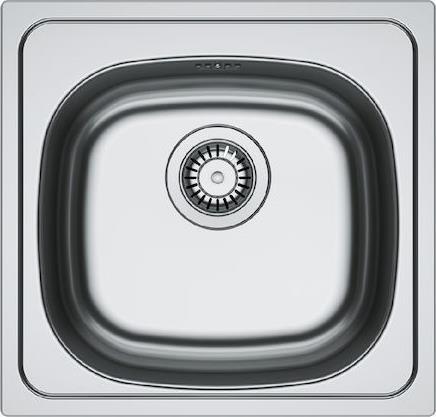 Franke Spark SKL 610-37/44 Ένθετος Νεροχύτης Inox Μ45.5xΠ43.5cm
