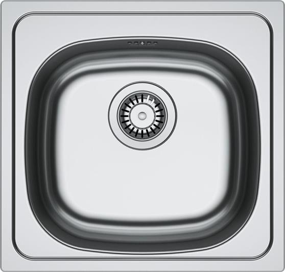 Franke Spark SKN 610-37/44 Ένθετος Νεροχύτης Inox Σατινέ Μ45.5xΠ43.5cm