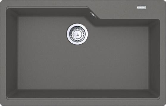 Franke Urban UBG 610-78 Ένθετος Νεροχύτης από Συνθετικό Γρανίτη Μ78xΠ50cm GSC Stone Grey