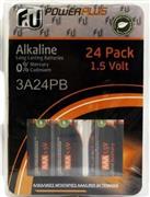 F&U 3A24PB Power Plus Αλκαλικές Μπαταρίες AAA 1.5V Σετ 24τμχ