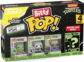 Funko Bitty Pop! 4-Pack: Teenage Mutant Ninja Turtles-Donatello, Shredder, Baxter Stockman & Chase