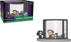 Funko Mini Moments Television: Marvel She-Hulk-Jennifer and Abomination Special Edition Exclusive