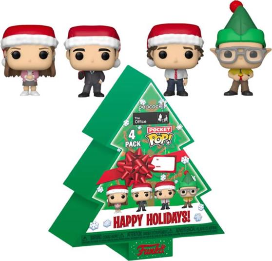 Funko Pocket Pop! Keychain Christmas: The Office-Holiday Tree