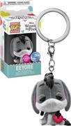 Funko Pocket Pop! Keychain Disney: Winnie the Pooh-Eeyore Flocked