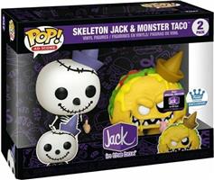 Funko Pop! Ad Icons: Naruto-Skeleton Jack & Monster Taco 2-Pack Special Edition Exclusive