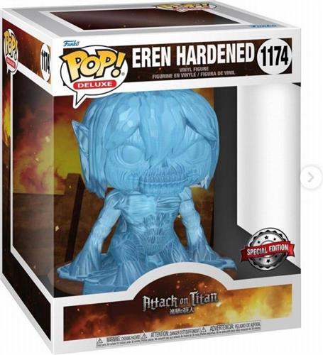 Funko Pop! Deluxe: Attack on Titan-Attack on Titan Eren as Hardened Special Edition Exclusive 1174