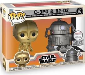Funko Pop! Disney: Star Wars-SRS-R2 & 3PO Bobble-Head Special Edition Exclusive