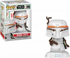 Funko Pop! Movies: Star Wars-Boba Fett Snowman 558 Special Edition Exclusive