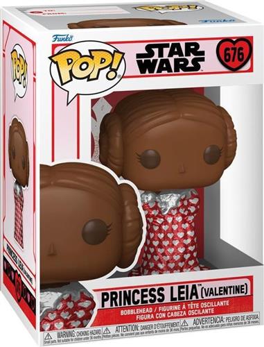Funko Pop! Movies: Star Wars-Princess Leia 676 Bobble-Head 676