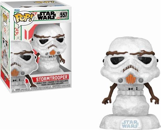 Funko Pop! Movies: Star Wars-Stormtrooper Snowman 557 Special Edition Exclusive