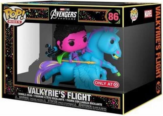 Funko Pop! Rides: Marvel-Valkyrie's Flight Black Light Special Edition Exclusive 86