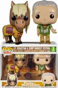 Funko Pop! Television: Parks and Recreation-Lil Sebastian & Jerry Harvest Festival 2-Pack Figures Special Edition Exclusive