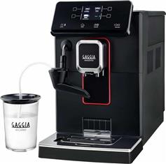 Gaggia Magenta Milk Αυτόματη Μηχανή Espresso 1900W Πίεσης 15bar με Μύλο Άλεσης Μαύρη