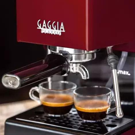 Gaggia New Classic Evo Ημιαυτόματη Μηχανή Espresso 1200W Πίεσης 15bar Κόκκινη