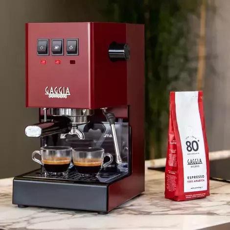 Gaggia New Classic Evo Ημιαυτόματη Μηχανή Espresso 1200W Πίεσης 15bar Κόκκινη