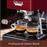 Gaggia New Classic Evo Ημιαυτόματη Μηχανή Espresso 1200W Πίεσης 15bar Κόκκινη
