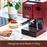Gaggia New Classic Evo Ημιαυτόματη Μηχανή Espresso 1200W Πίεσης 15bar Κόκκινη