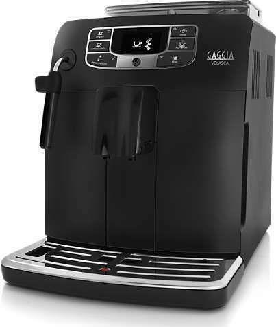 Gaggia Velasca CMF Αυτόματη Μηχανή Espresso 1500W Πίεσης 15bar με Μύλο Άλεσης Μαύρη