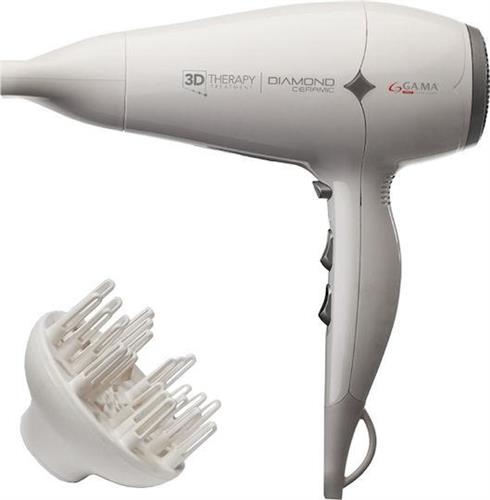 GA.MA Diamond Ionic 3D Therapy Ionic Πιστολάκι Μαλλιών με Φυσούνα 2300W