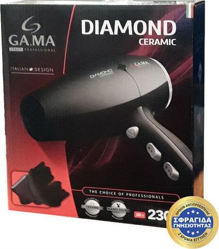 GA.MA GH0201 Eolic Mini Πιστολάκι Μαλλιών Ταξιδίου 1600W