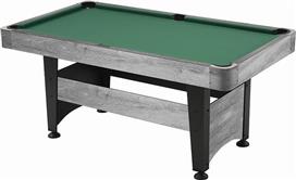 Garlando Chicago 4 Τραπέζι Μπιλιάρδου Αμερικάνικο Grey Oak Μ140xΠ70xΥ79cm 03-432-113