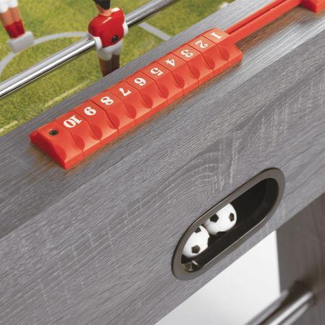 Garlando F-2 Επιδαπέδιο Ποδοσφαιράκι Ξύλινο με Εξερχόμενες Ράβδους Μ121 x Π95.5 x Υ79cm 03-432-109