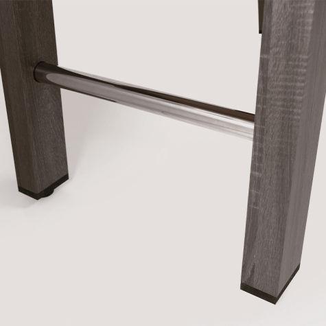 Garlando F-2 Επιδαπέδιο Ποδοσφαιράκι Ξύλινο με Εξερχόμενες Ράβδους Μ121 x Π95.5 x Υ79cm 03-432-109