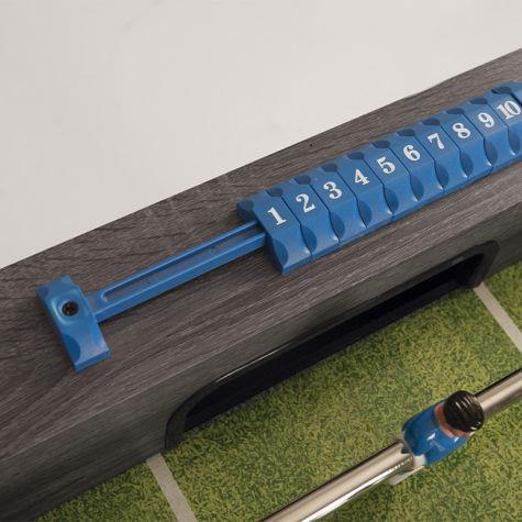 Garlando F-2 Επιδαπέδιο Ποδοσφαιράκι Ξύλινο με Εξερχόμενες Ράβδους Μ121 x Π95.5 x Υ79cm 03-432-109