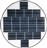 GloboStar Στεγανό Ηλιακό Φωτιστικό Δρόμου IP65 με Ανιχνευτή Κίνησης, Αισθητήρα Φωτός και Τηλεχειριστήριο και Ψυχρό Λευκό Φως Μαύρο 12112