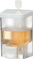 Gloria Domo Επιτοίχιο Dispenser Πλαστικό Λευκό 350ml 17-9202