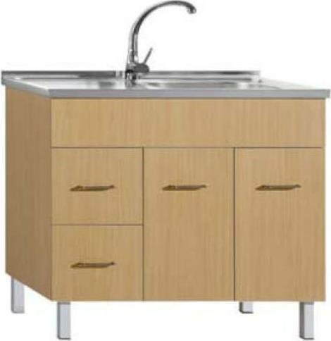 Gloria Rent Room Επικαθήμενος Νεροχύτης Inox Σατινέ Μ80xΠ50cm Ασημί