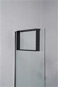 Gloria Salto Ραφιέρα Μπανιέρας Μεταλλική 60x40x8.5cm Μαύρη 38-6040