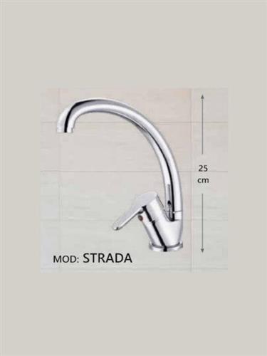 Gloria Strada Μπαταρία Κουζίνας Πάγκου Ασημί 13-7070