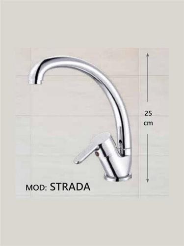 Gloria Strada Μπαταρία Κουζίνας Πάγκου Ασημί 13-7070
