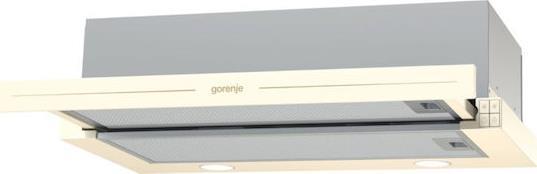 Gorenje BHP62CLI Συρόμενος Απορροφητήρας 60cm Μπεζ