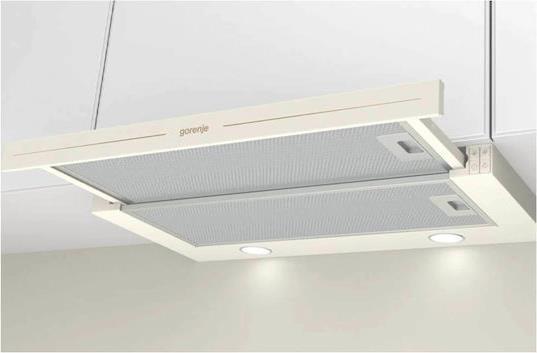 Gorenje BHP62CLI Συρόμενος Απορροφητήρας 60cm Μπεζ
