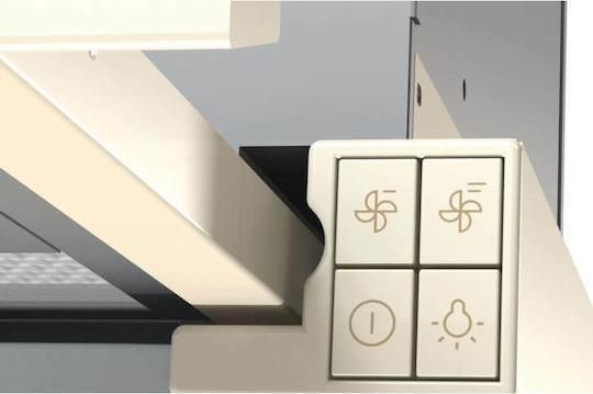 Gorenje BHP62CLI Συρόμενος Απορροφητήρας 60cm Μπεζ