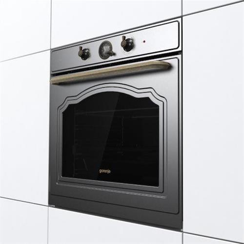 Gorenje BOS67372CLB Φούρνος άνω Πάγκου 77lt Μαύρος