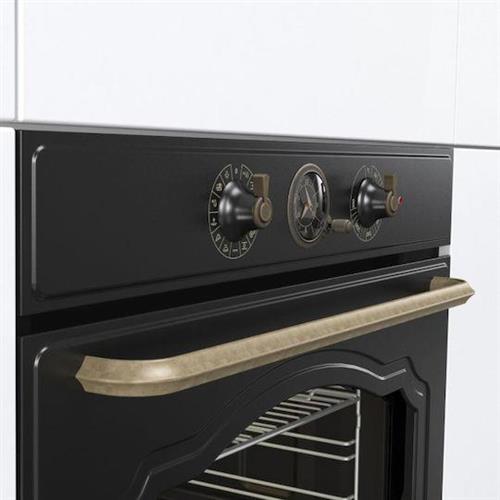 Gorenje BOS67372CLB Φούρνος άνω Πάγκου 77lt Μαύρος