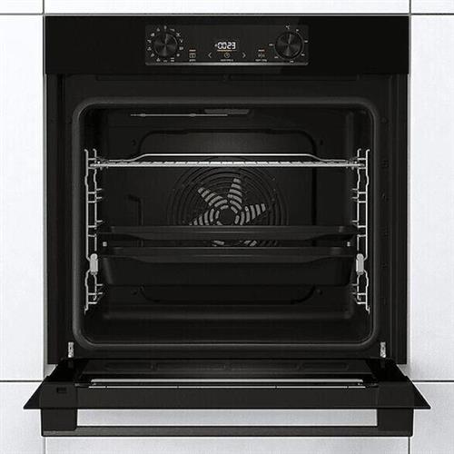 Gorenje BOS6737E06BG + GI6401BSC Φούρνος άνω Πάγκου 77lt με Επαγωγικές Εστίες Π60cm Μαύρος