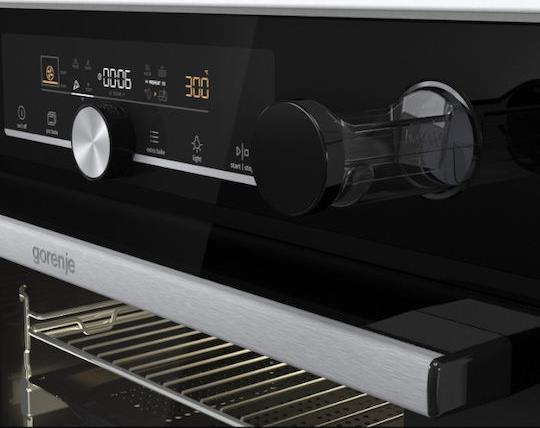 Gorenje BPSAX6747A08BGWI Φούρνος άνω Πάγκου 77lt Μαύρος