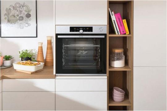 Gorenje BPSAX6747A08BGWI Φούρνος άνω Πάγκου 77lt Μαύρος