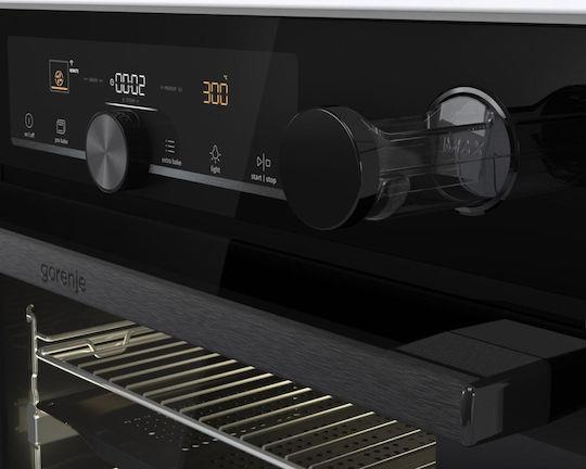 Gorenje BSA6747A04BGWI Φούρνος άνω Πάγκου 77lt Μαύρος