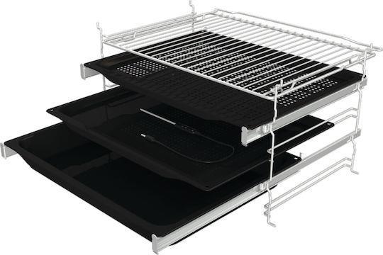 Gorenje BSA6747A04BGWI Φούρνος άνω Πάγκου 77lt Μαύρος