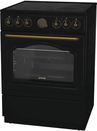 Gorenje ECS6250CLB Κουζίνα 71lt με Κεραμικές Εστίες Π60cm Μαύρη